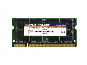 Памет за лаптоп DDR2 2GB PC2-5300 Super Talent (втора употреба)